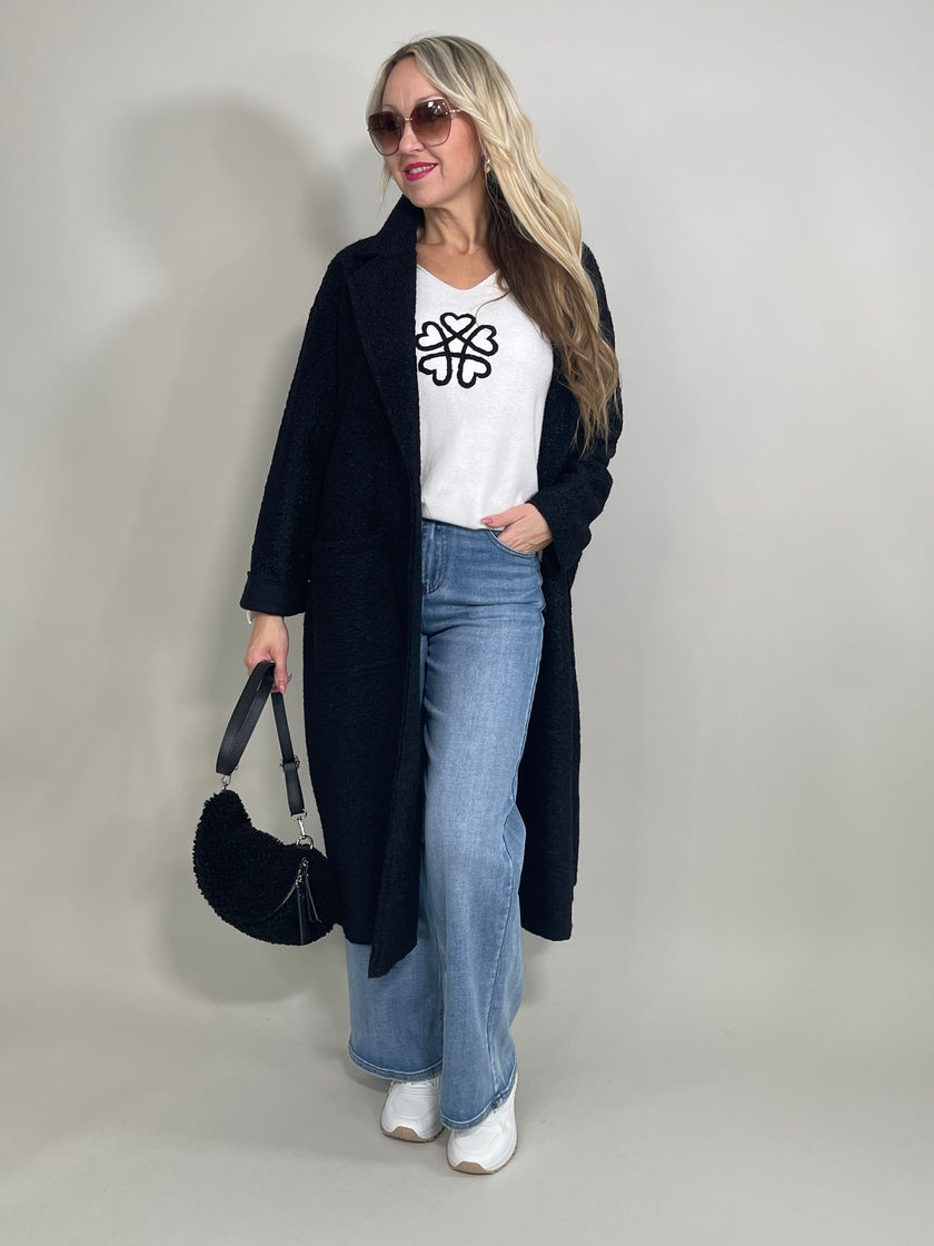 Jeans Wide Leg mit Gürtel Artikel 5496