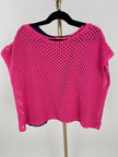 Netzpullover kurzer Arm in versch. Farben Artikel 6002