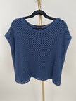 Netzpullover kurzer Arm in versch. Farben Artikel 6002