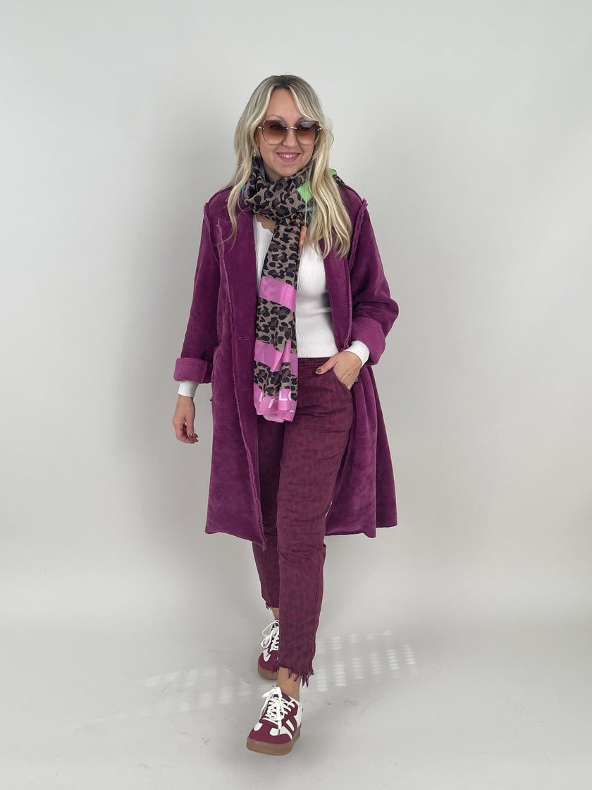 Jogpants Leo in Pflaume Artikel 6357