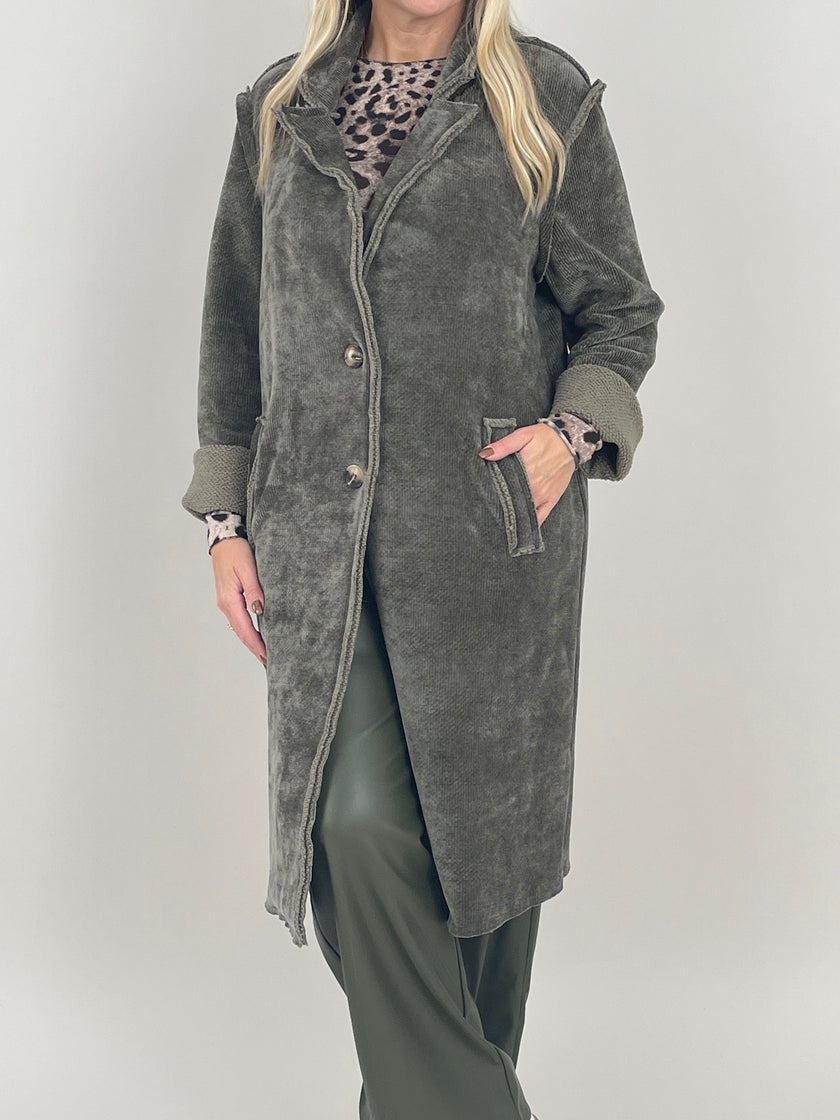 Mantel Cord Khaki Art. 6460