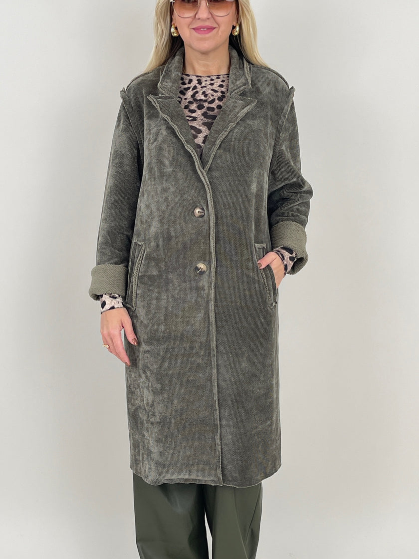 Mantel Cord Khaki Art. 6460