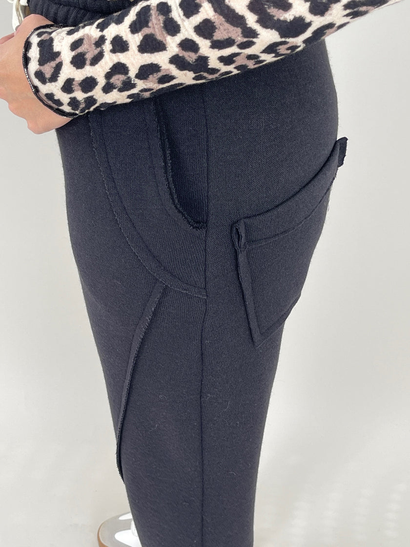 Hose Feinstrick in Schwarz Art. 6390