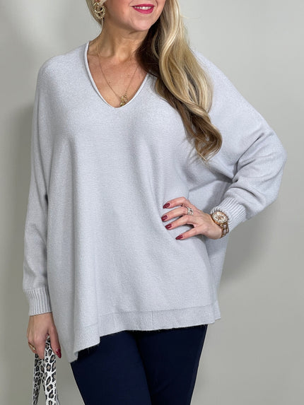 Pullover V-Ausschnitt in versch. Farben Artikel 5342