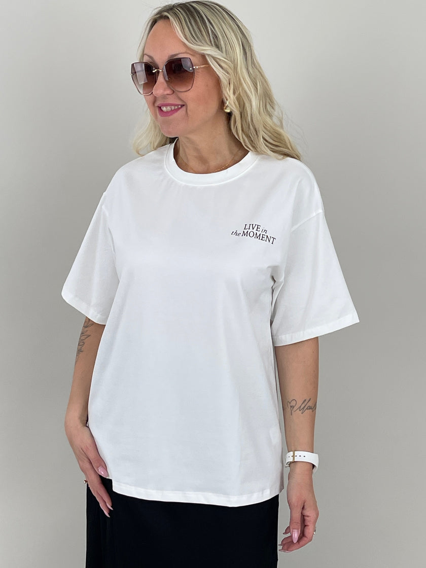 T-Shirt Live in the Moment Artikel 6016