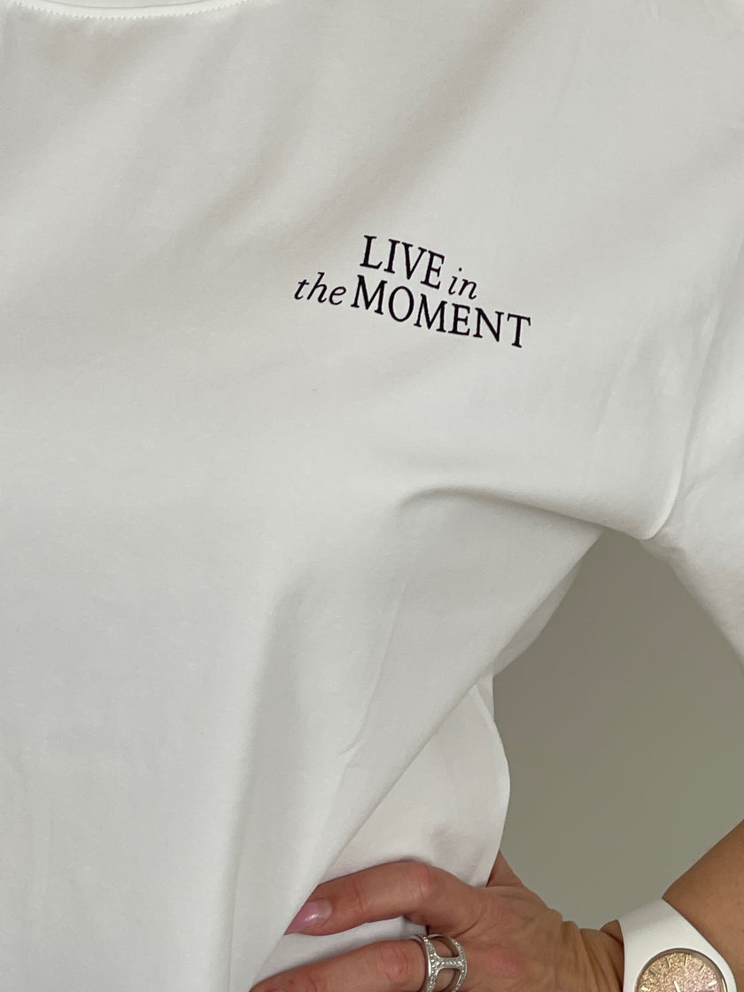 T-Shirt Live in the Moment Artikel 6016