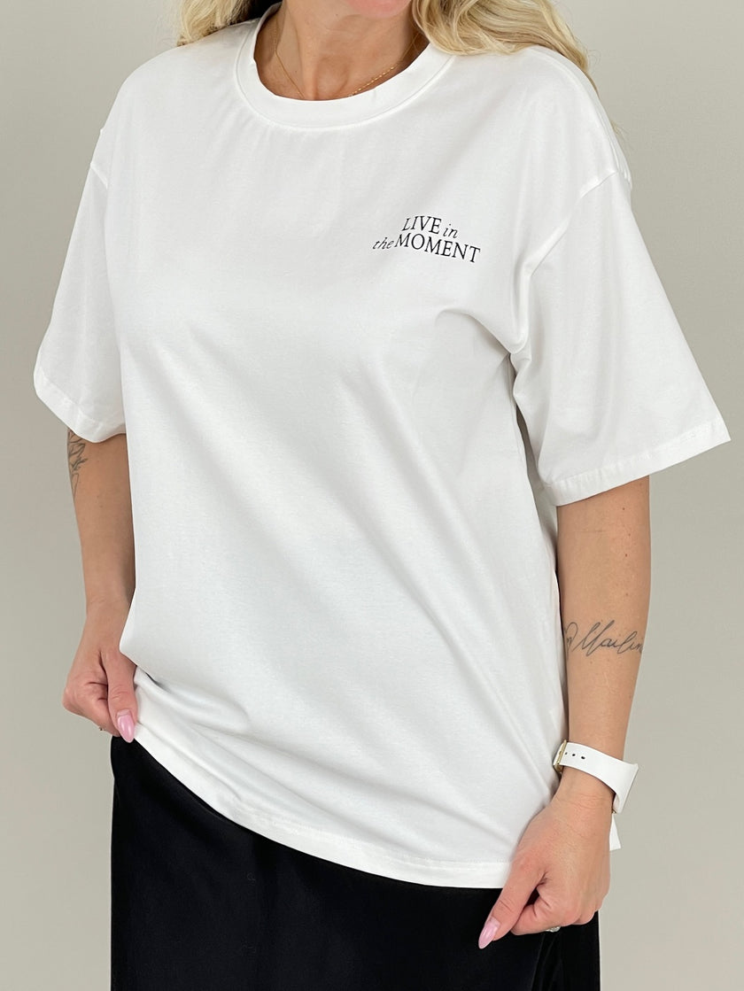 T-Shirt Live in the Moment Artikel 6016