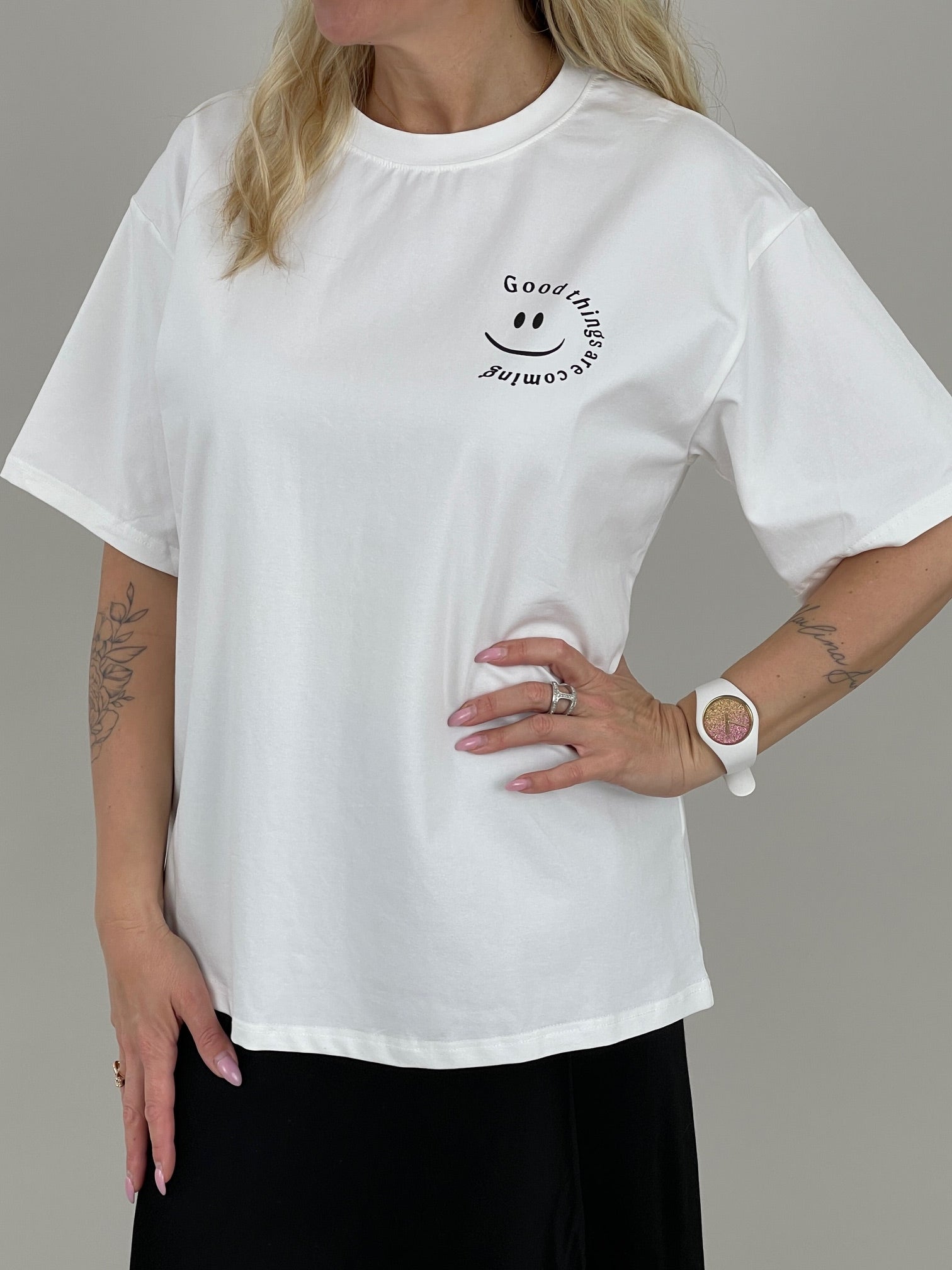 T-Shirt Good Things Artikel 6017