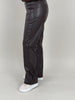 Marlene Hose Lederoptik Mokka von Red Button Art. 6445