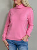 B-WARE Pullover mit Rollkragen Uni in Candypink Artikel 5454
