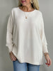 B-WARE Pullover Rundhals in Creme Artikel 5396