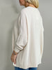 B-WARE Pullover Rundhals in Creme Artikel 5396