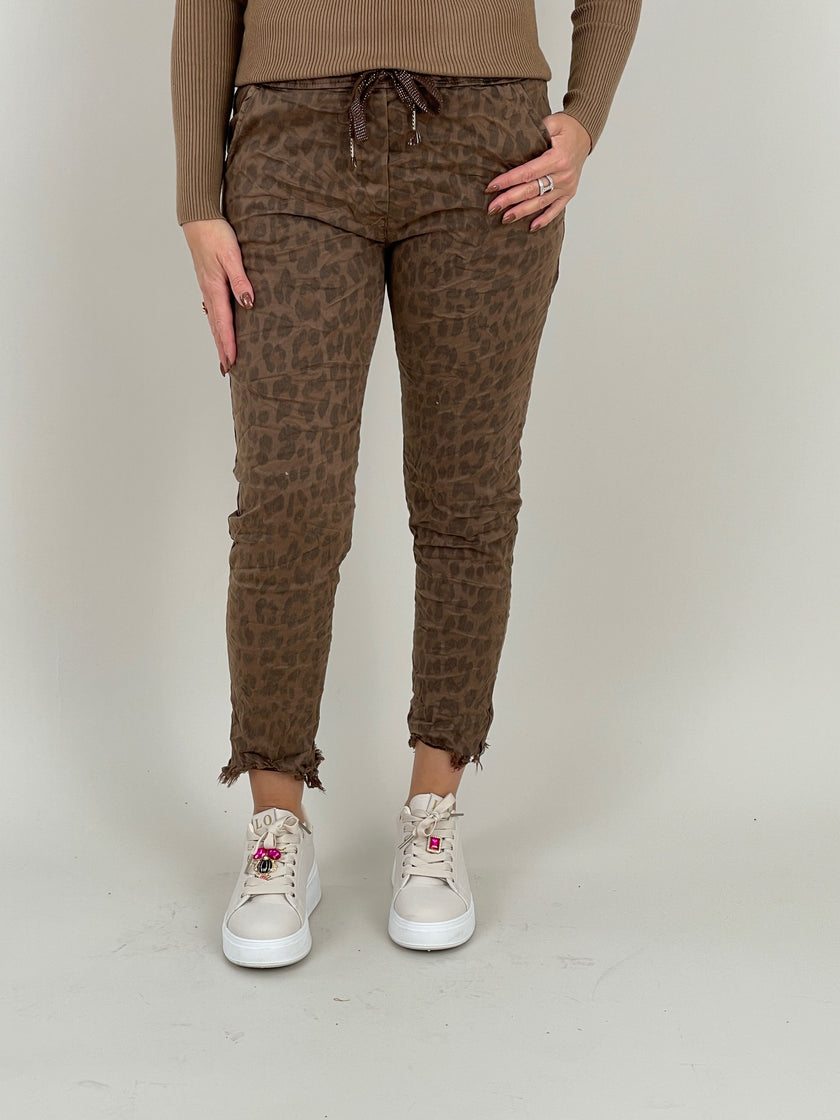 Jogpants Leo in Camel Artikel 6356