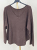 Pullover Uni V-Ausschnitt in versch. Farben Art. 6413