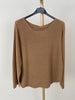 Pullover Uni Rundhals-Ausschnitt in versch. Farben Art. 6414