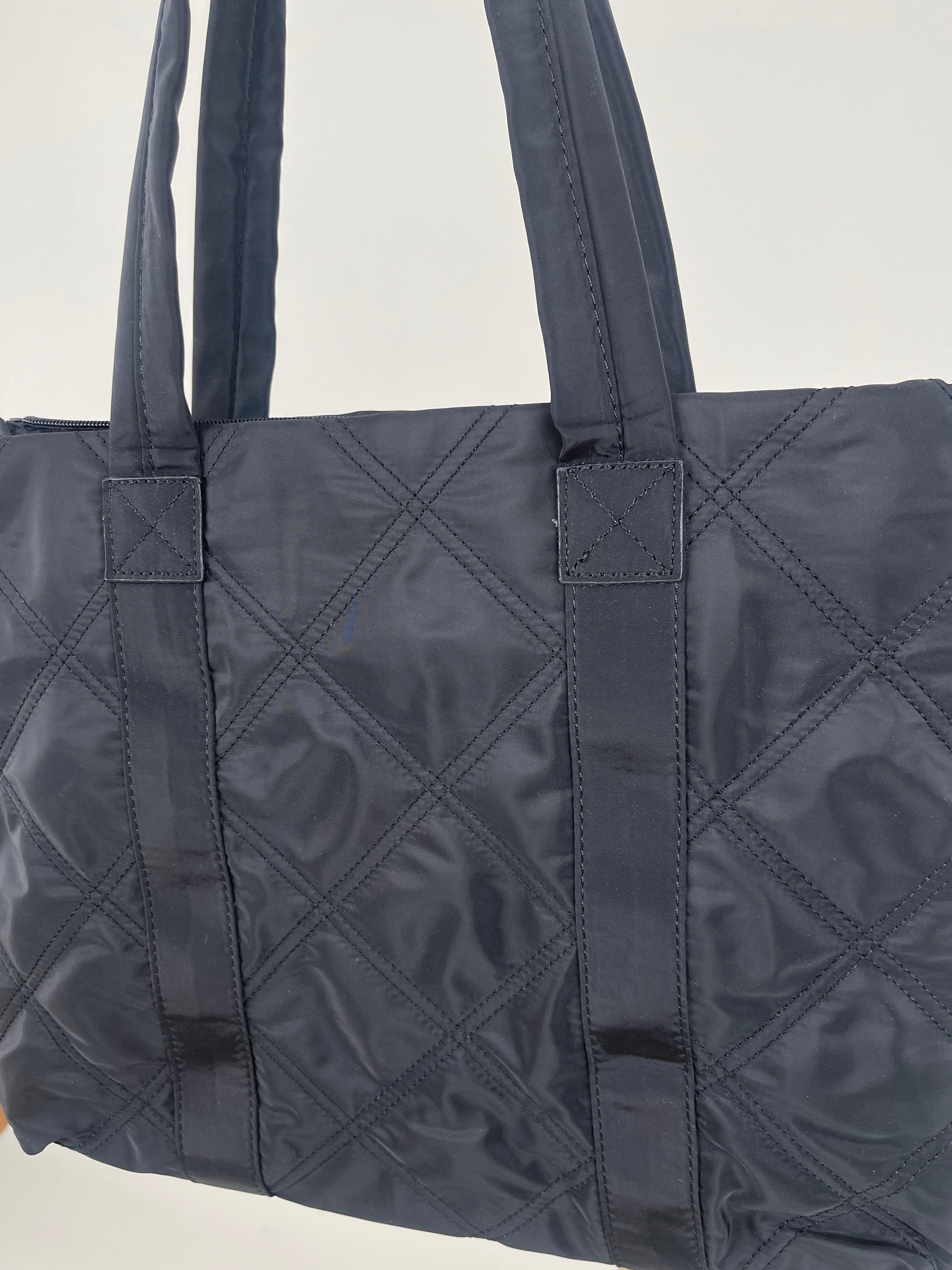 Stepptasche Schwarz
