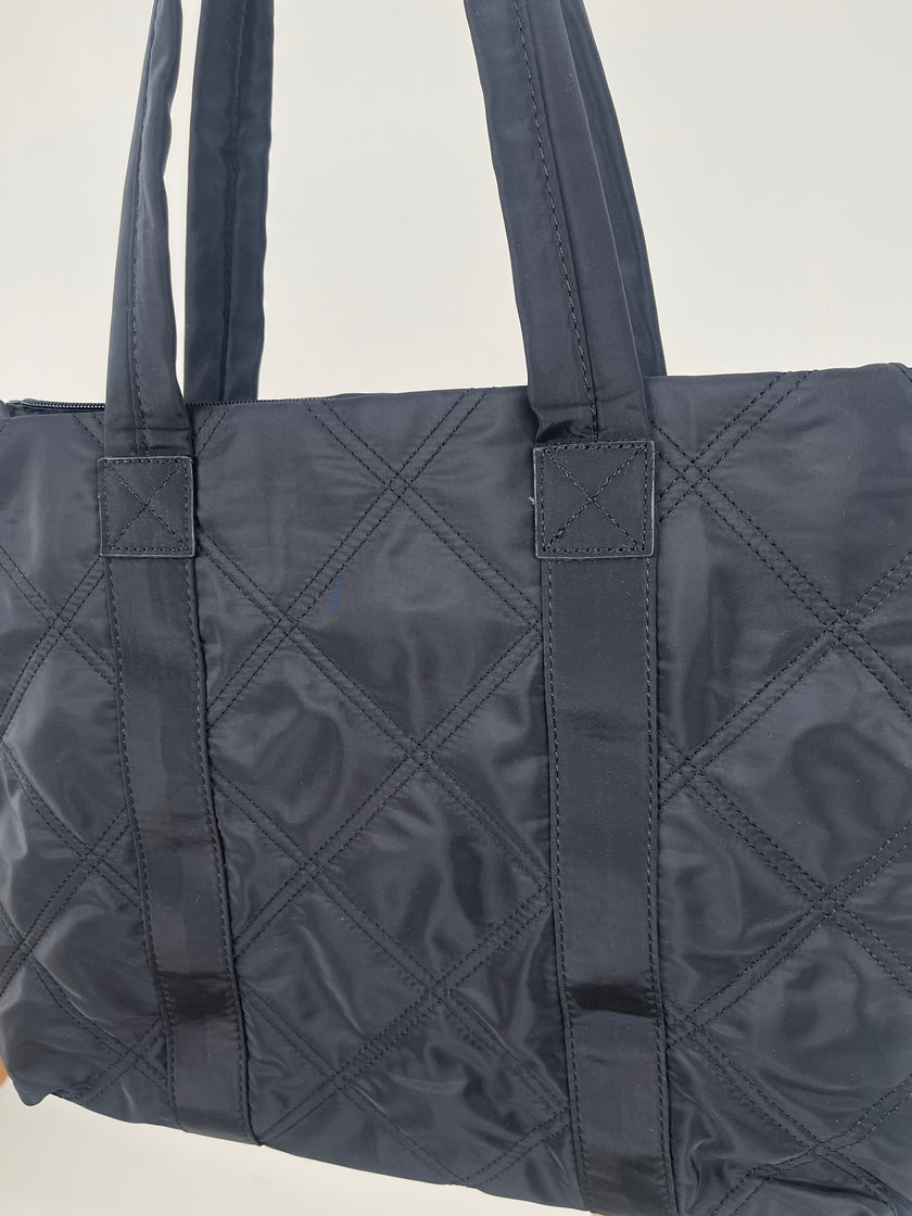 Stepptasche Schwarz