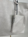Tasche Kunstleder 3in1 in Beige