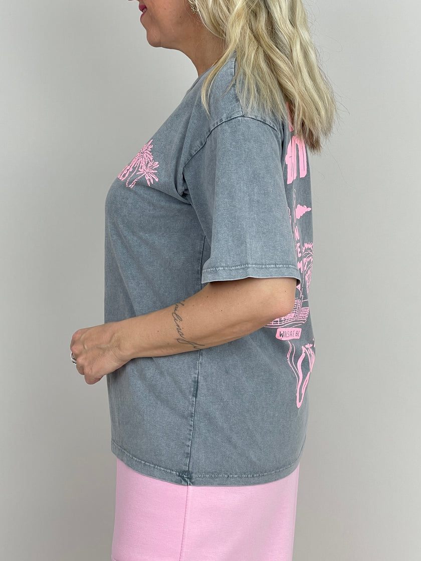 T-Shirt L.A. in Grau Artikel 6055