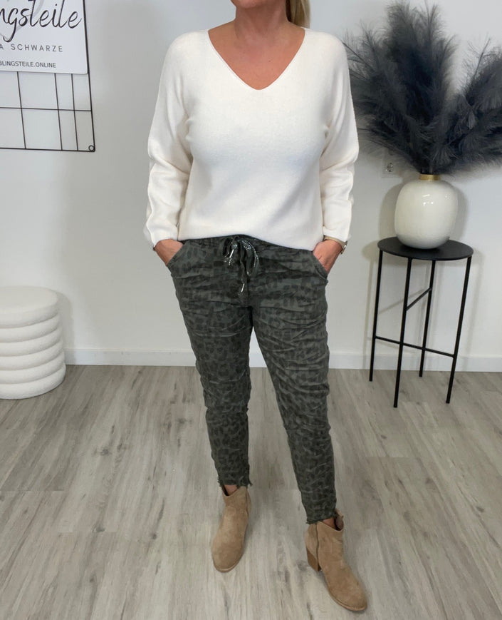 Jogpants Leo in Khaki Artikel 6510