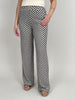 Marlene Hose Muster in Beige/Schwarz Artikel 6094