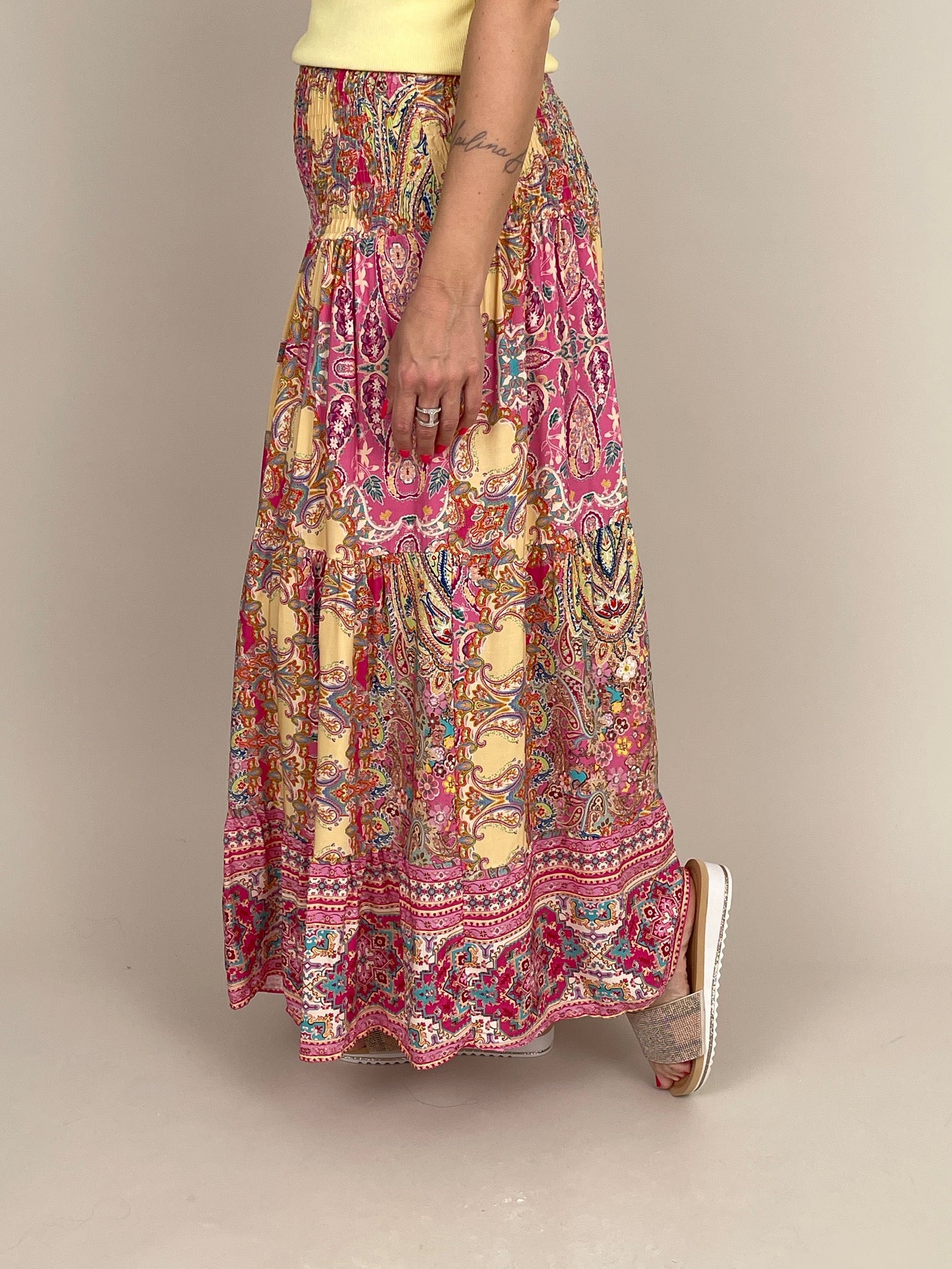 Kleid/Rock Bunt 2in1 Artikel 6081