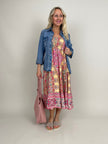 Kleid/Rock Bunt 2in1 Artikel 6081