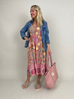 Kleid/Rock Bunt 2in1 Artikel 6081