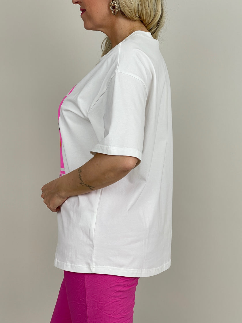 T-Shirt Limone in Weiß Artikel 6068