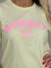 T-Shirt SunSet in Gelb Artikel 6069