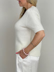 Pullover Kurzarm Soft in versch. Farben Artikel 6065