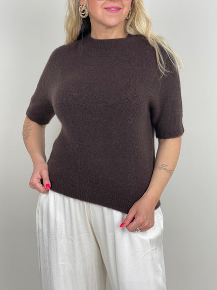 Pullover Kurzarm Soft in versch. Farben Artikel 6065