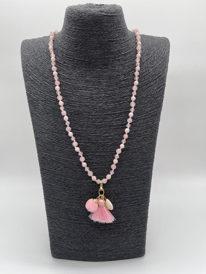Kette mit Anhänger in versch. Farben Artikel 4109