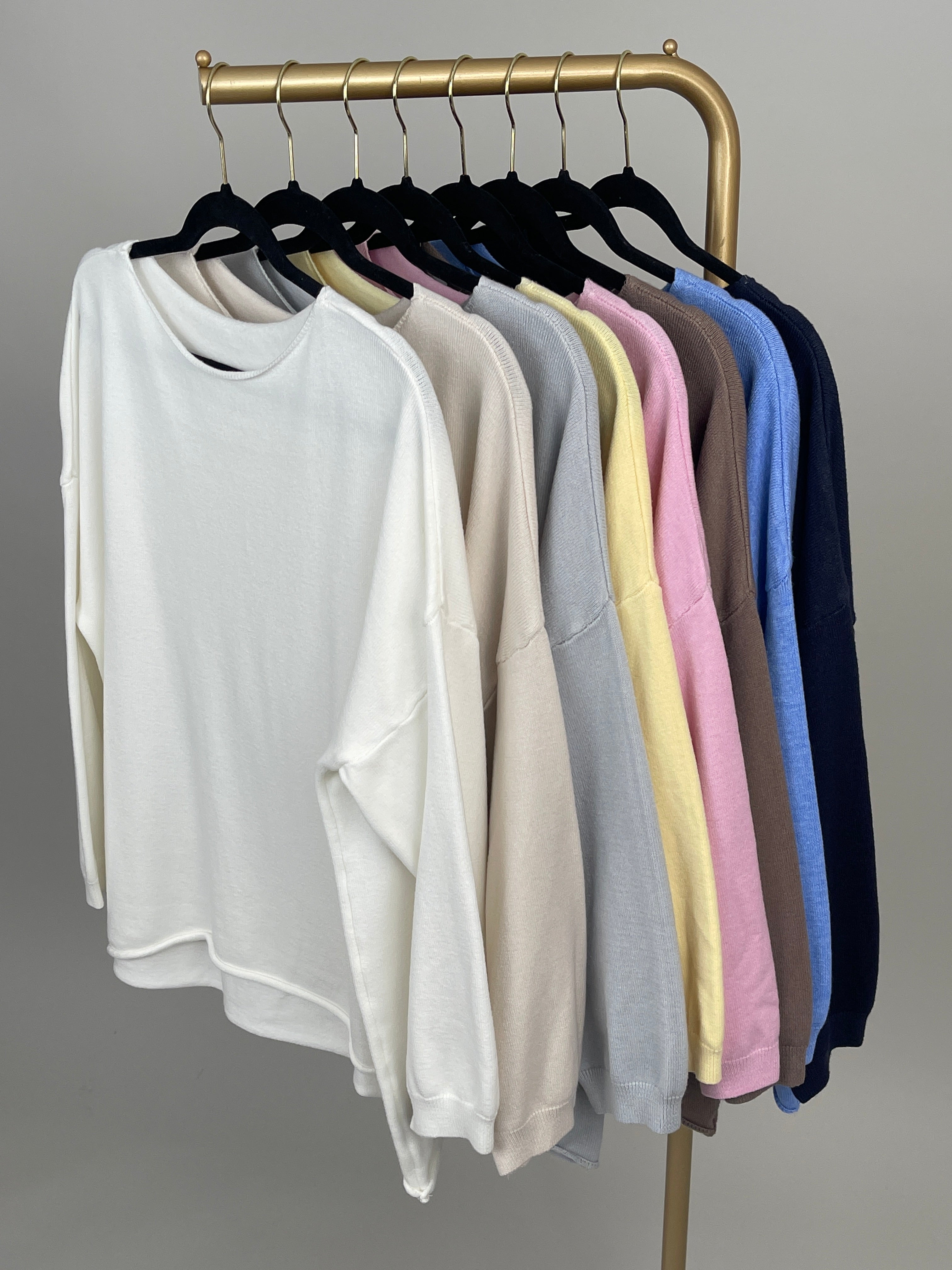 Pullover Feinstrick in versch. Farben