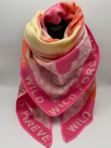 Schal Wild Forever Bunt Hell Art. 6343