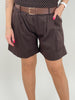 Shorts mit Gürtel in versch. Farben Artikel 5997