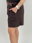 Shorts mit Gürtel in versch. Farben Artikel 5997