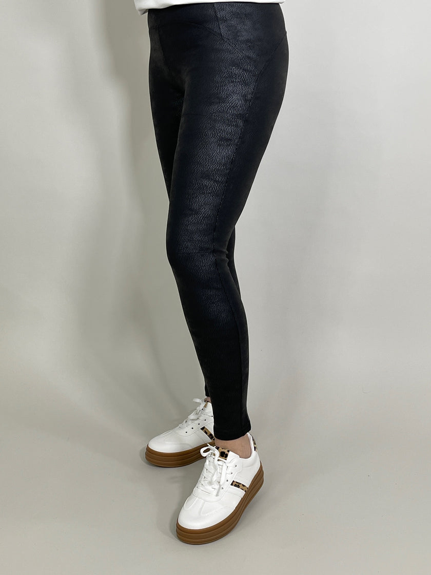 Leggings beschichtet mit Struktur Artikel 5563