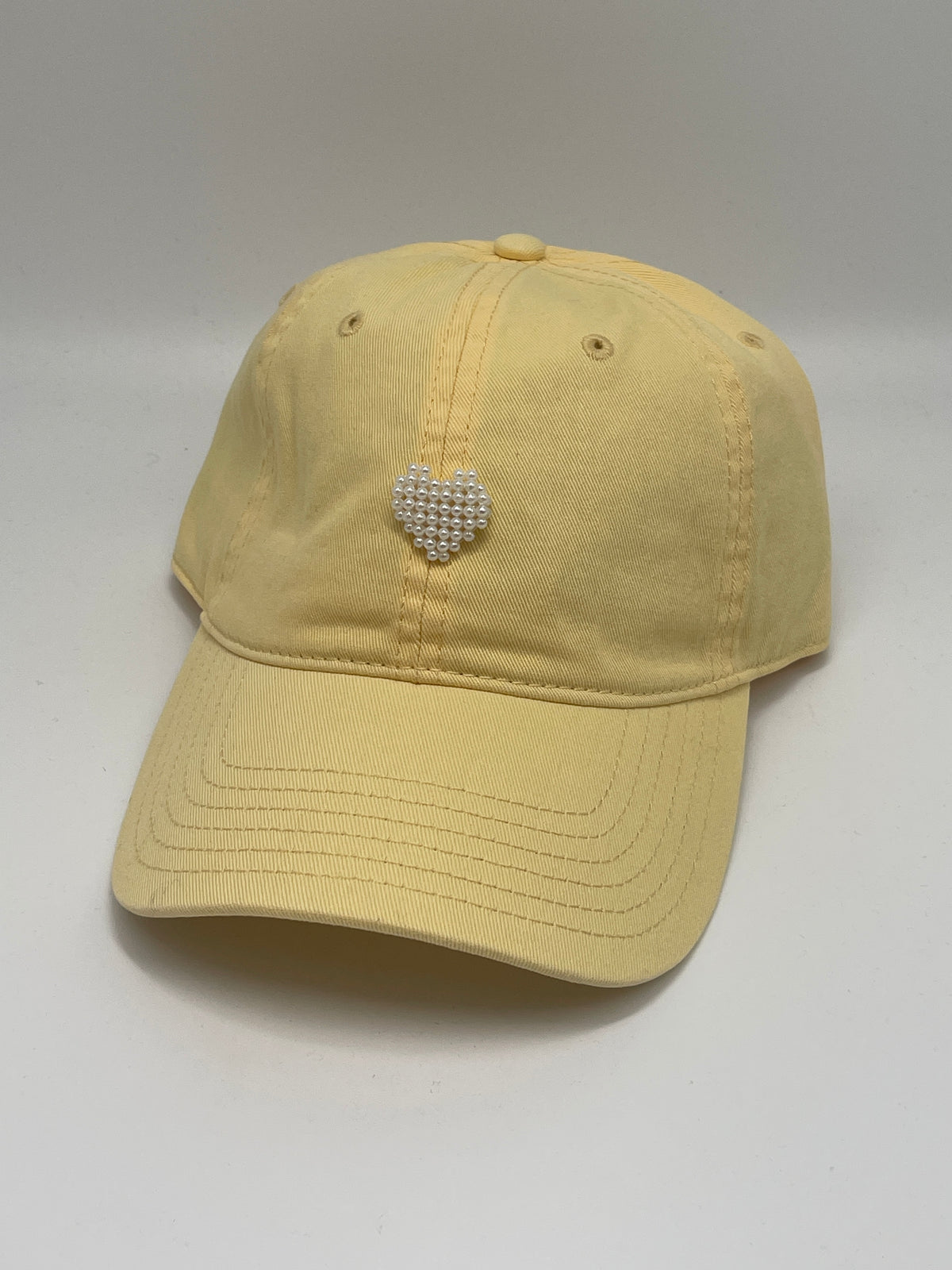 Basecap Perlenherz in versch. Farben