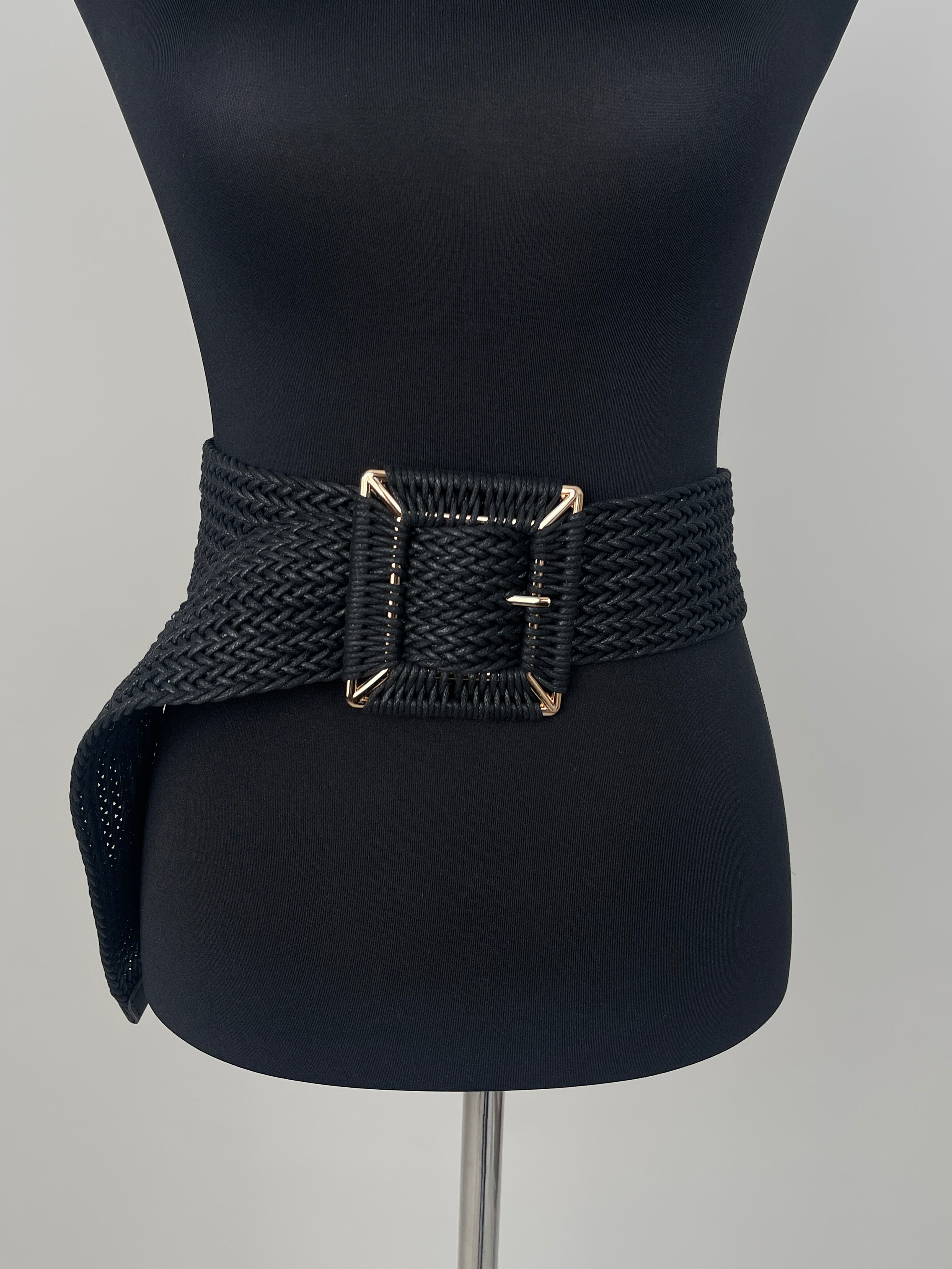 Gürtel Boho in Schwarz