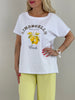 T-Shirt Limoncello in Weiß Artikel 6075