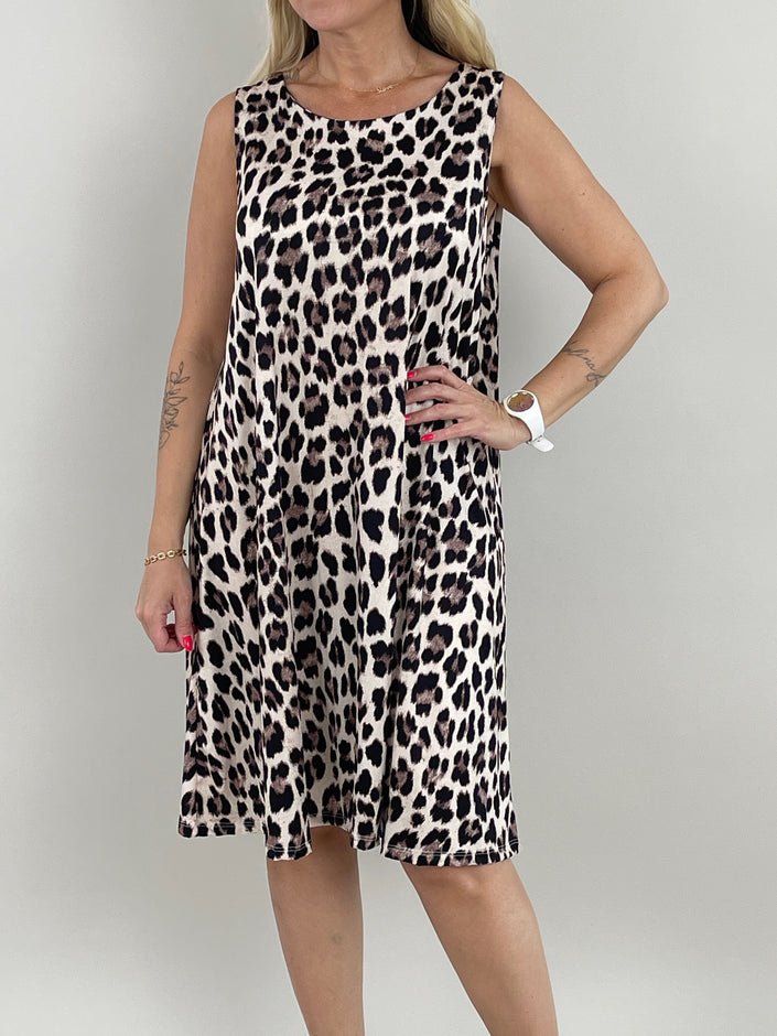Kleid Kofferstoff Leo