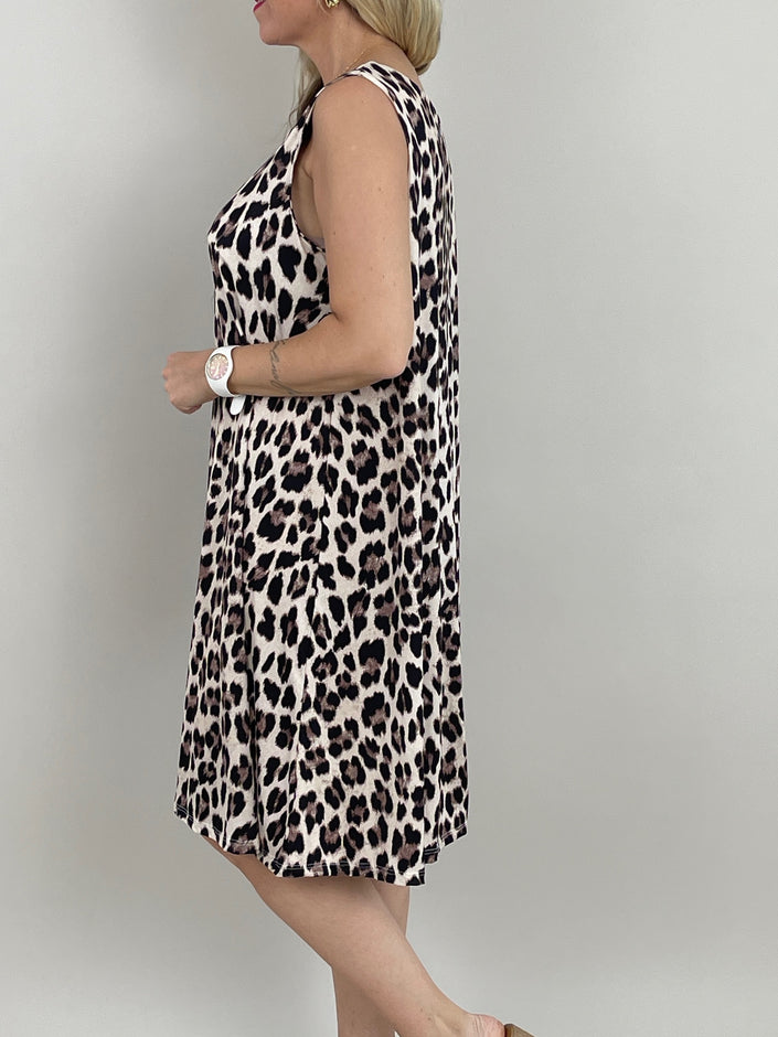 Kleid Kofferstoff Leo