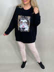 Sweatshirt Fashion in Schwarz Artikel 5593