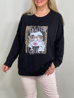 Sweatshirt Fashion in Schwarz Artikel 5593