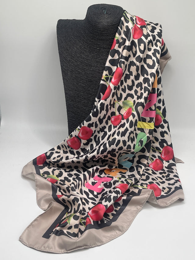 Tuch 70X70 Kirschen/Leo Art. 6950