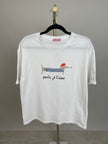 T-Shirt Dackel in Weiß