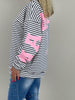 Sweater Namaste gestreift in Marine/Weiß Artikel 6093