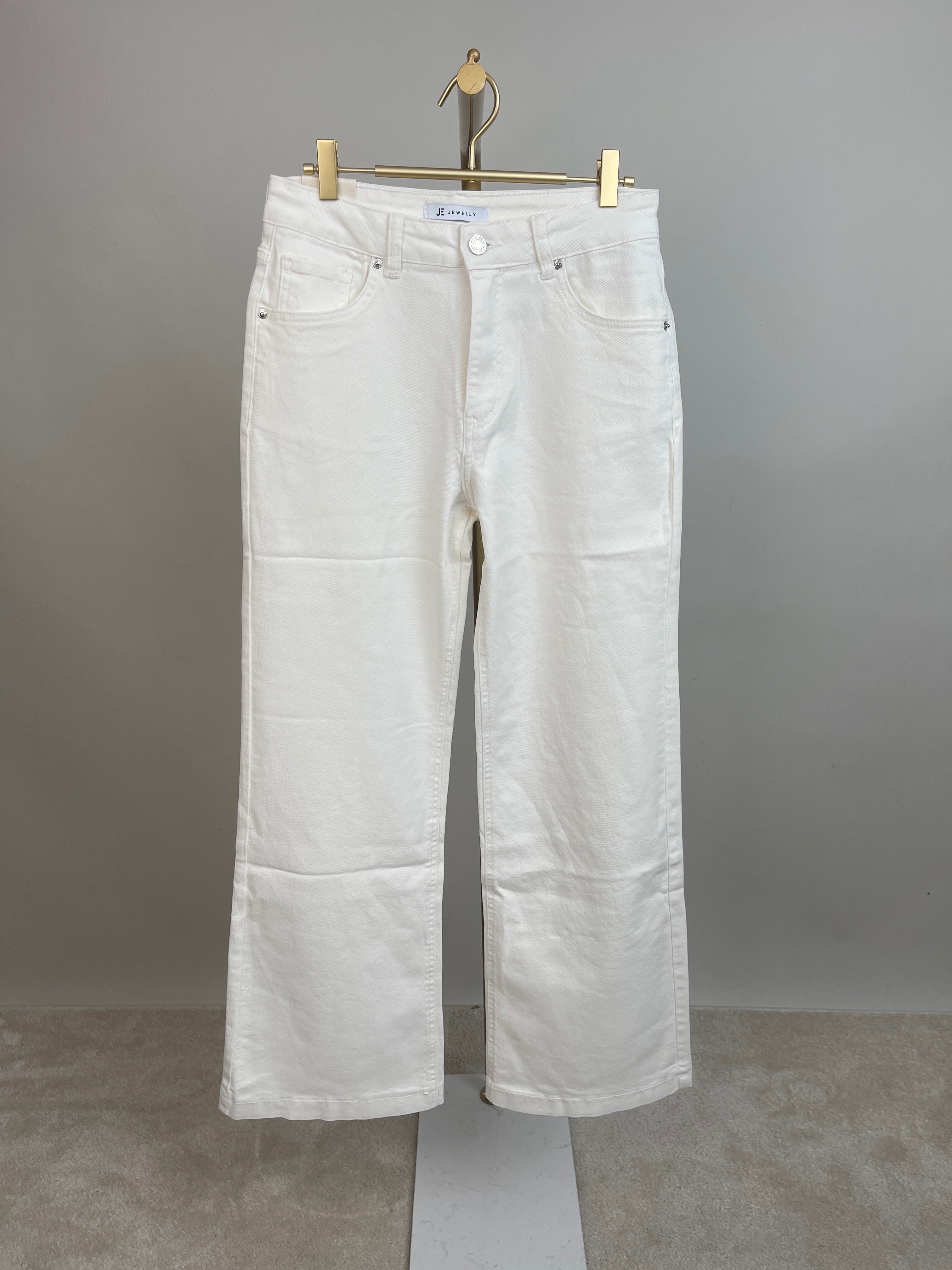 Jeans Marlene in Offwhite
