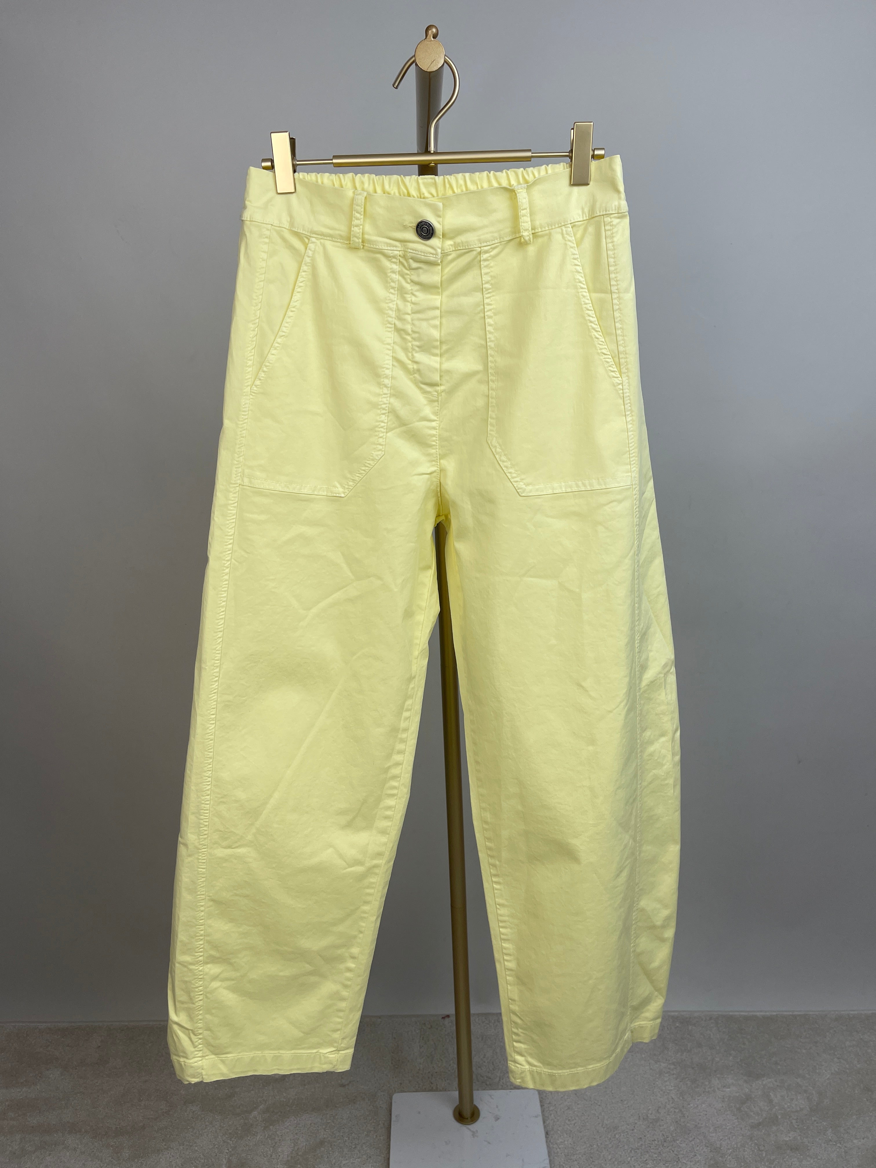 Jogpants Ballonform in Gelb